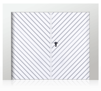 brama rozwierna dwuskrzydlowa uklad skosny