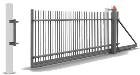 bramy przesuwne z napedem wisniowski