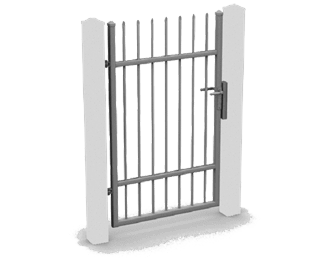 furtka posesyjna WISNIOWSKI 07