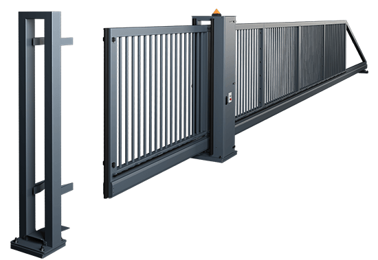 brama przesuwna PI 200 z napedem