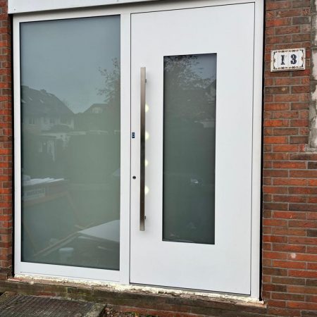 Alu Haustür mit RC2 und Fingeprint Oberursel